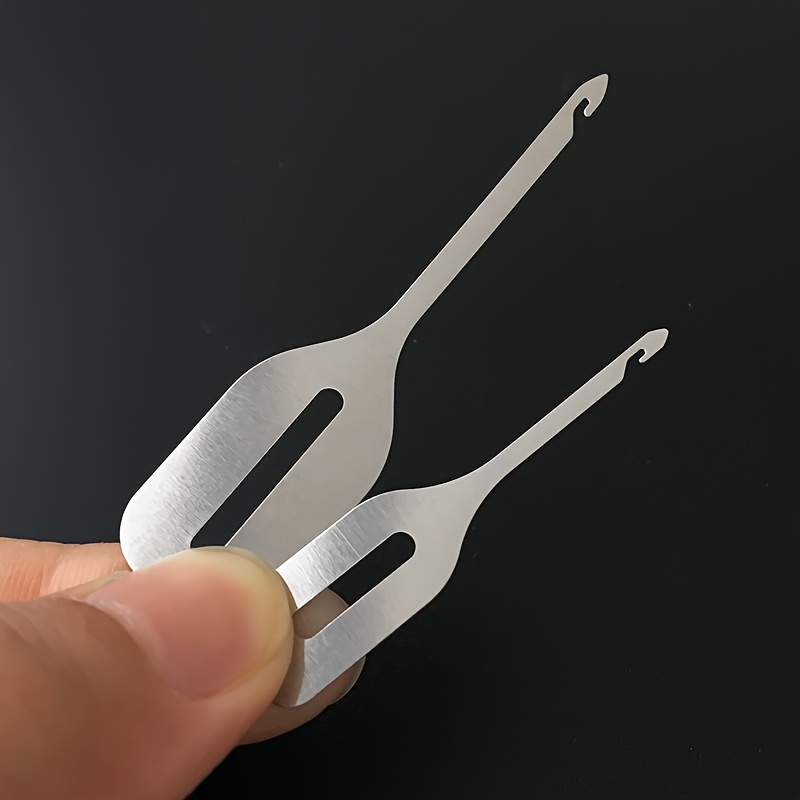 Commercial Embroidery Machine - 4pcs Stainless Steel Threader Needle Threader