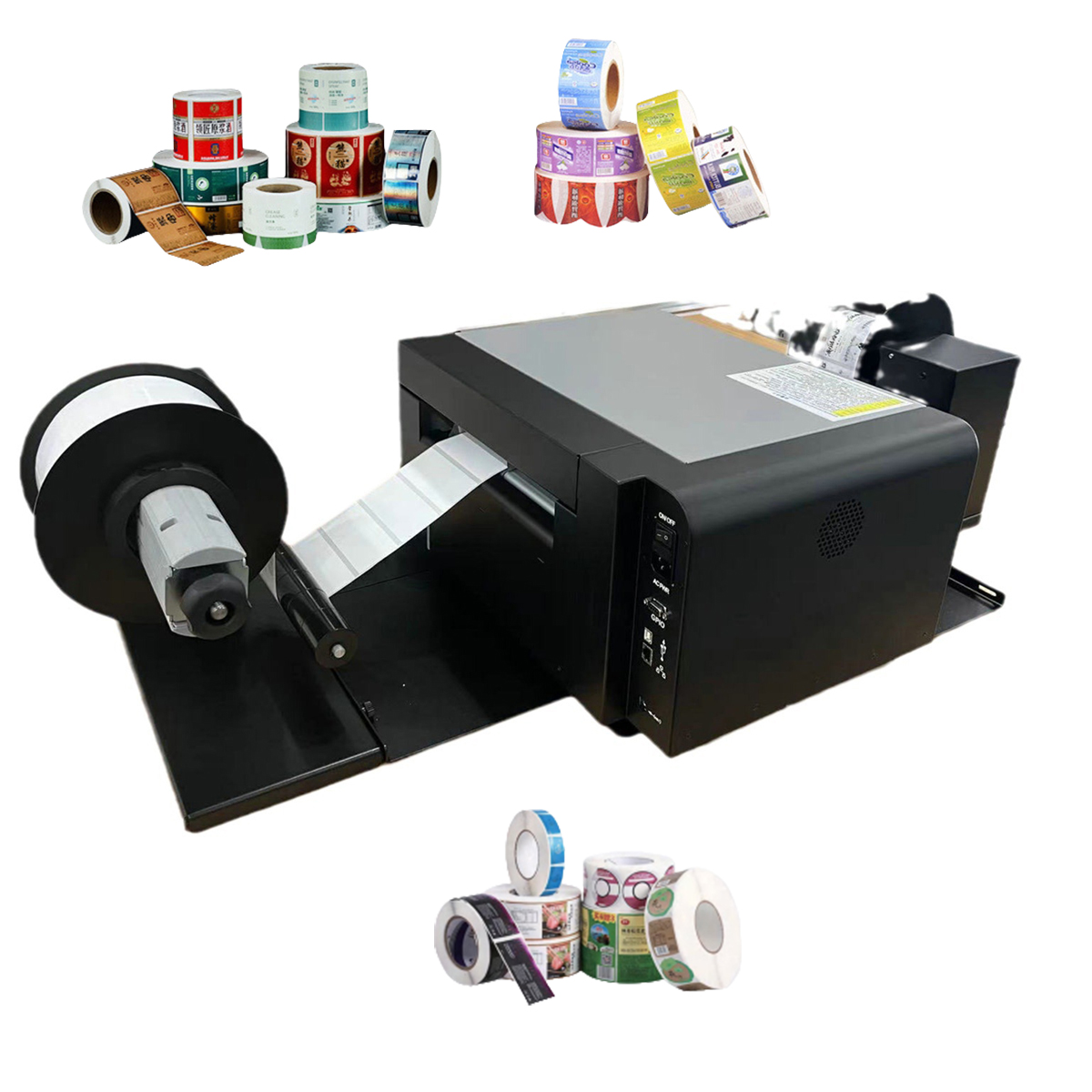 Commercial Digital Printing - Roll to Roll Digital Color Label