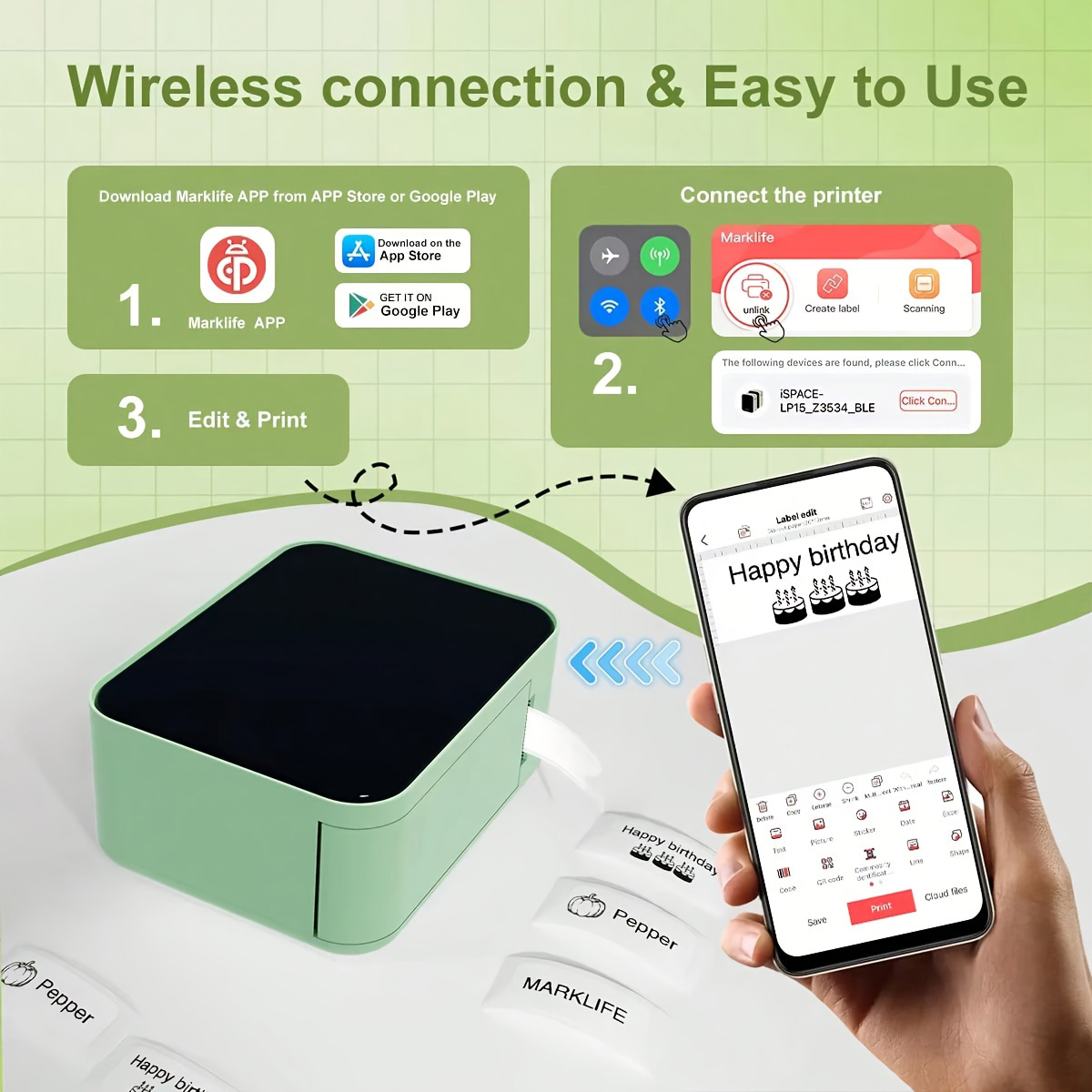 Marklife P15 Portable Printer  - Commercial Printing Network review and price