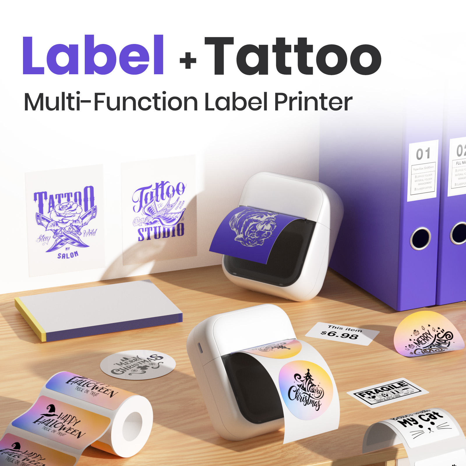 C50 Mini Wireless Tattoo Print - Commercial Book Printing Machines review and price