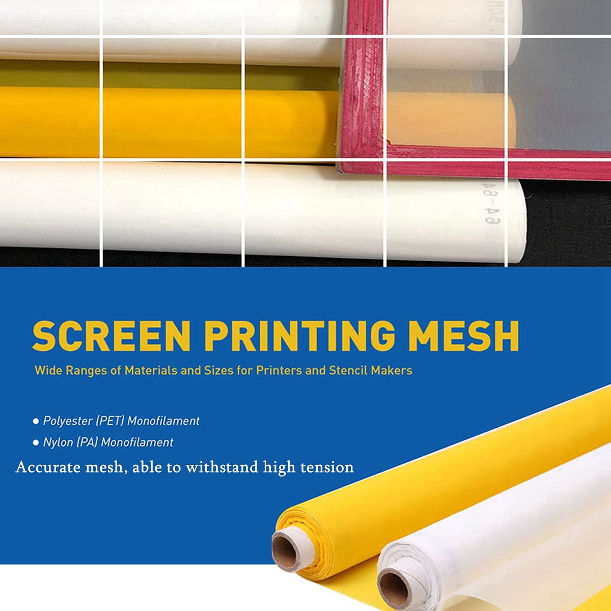 Screen Printing Mesh White Sil - Commercial Printing Supplies Usa review and price