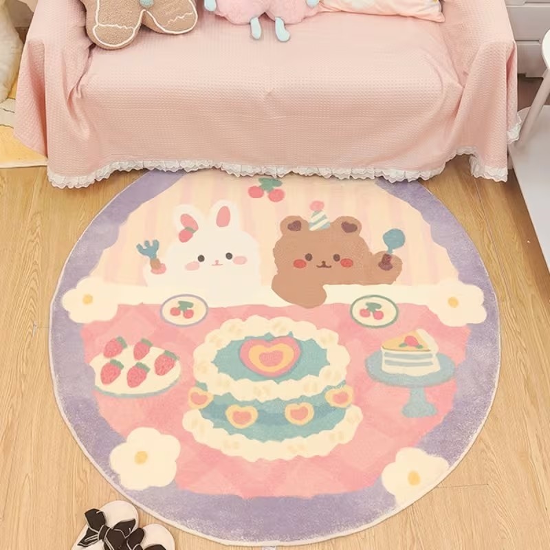 Cute Rabbit Bear Cake Print Ro - Commercial Printing Services review and price